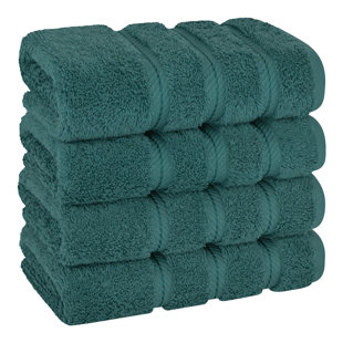 Kelly green hand online towels